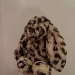 Dixie Leopard Jellycat Patterned Bunny Plush